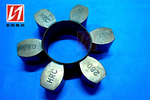 橡胶六角块HRC正面