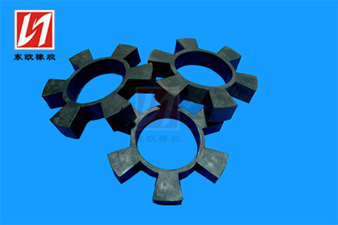 橡胶六角块
