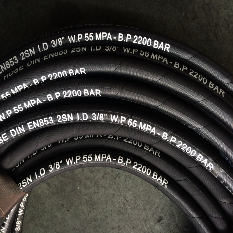 10mm钢丝编织高压胶管