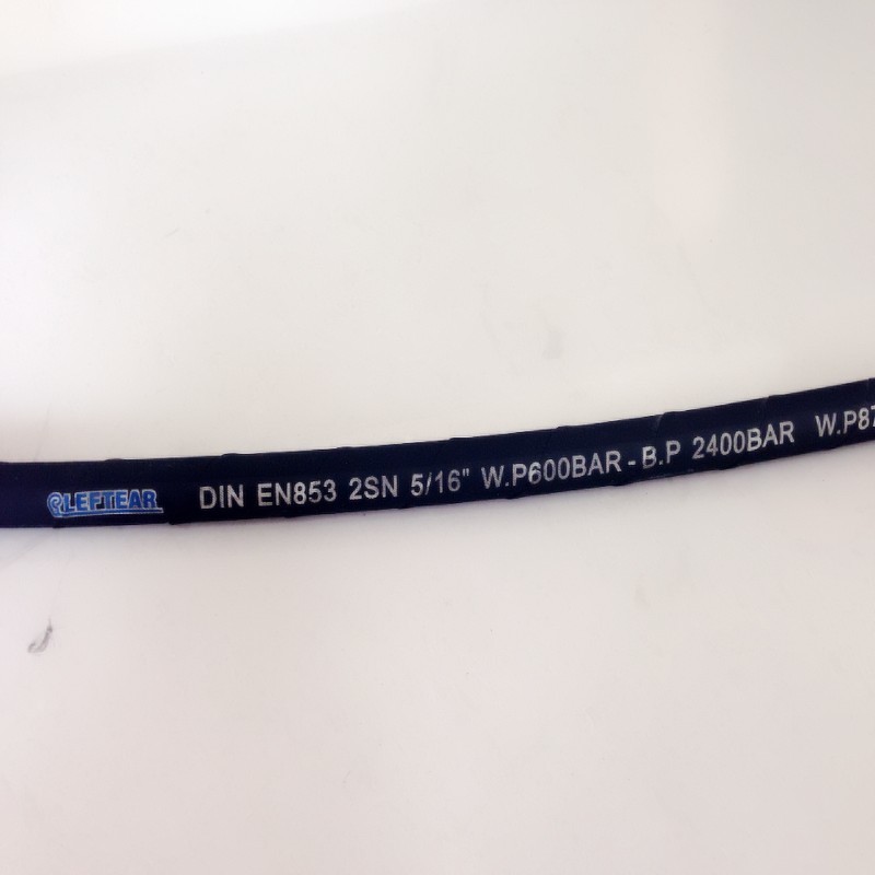 内径8mm双层钢丝编织高压胶管