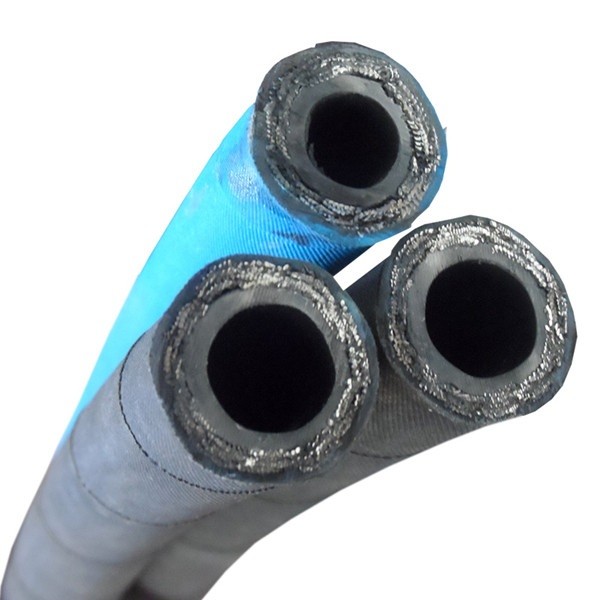 四层钢丝缠绕高压胶管