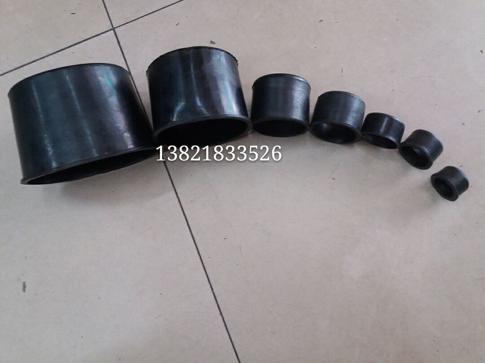 镀锌管黑色橡胶护套