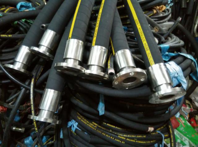 304不锈钢液压胶管扣压接头