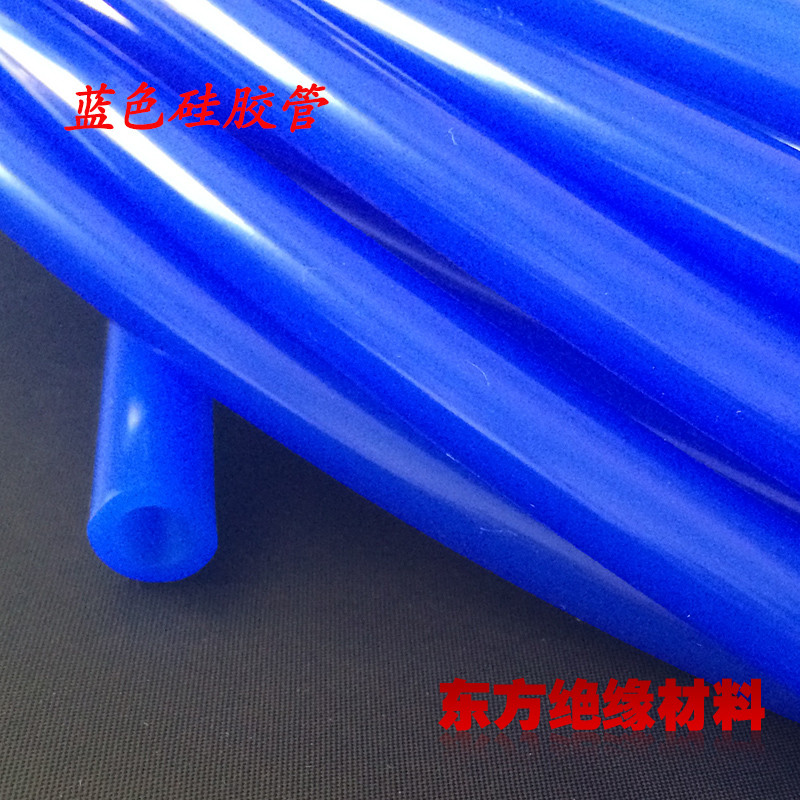 白色黑色蓝色硅胶管
