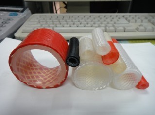 进口料编织硅胶管