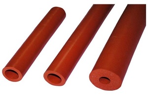 厂家直销可定制 耐高温低密度防腐高品质 硅胶发泡管硅橡胶海绵管