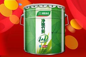 三棵树漆 乳胶漆 净味竹炭墙面漆 白色 内墙乳胶漆墙漆 油漆涂料