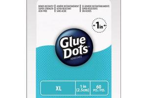 GlueDots 圆点胶 1英寸2.5cm 60粒 06100 