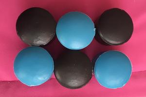 PVC橡胶塑料胶套 圆形铁管帽 管套 桌椅子脚套圆形 堵头管套 32mm