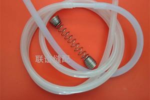 电熨斗配件吊瓶蒸汽熨斗烫斗有接头高温硅胶管水管皮管胶管进水管