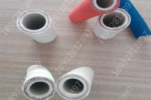 食品夹布胶管 食品级橡胶钢丝胶管 白色钢丝骨架橡胶管 