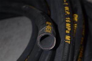 高压油管 钢丝编织液压油管软管内径10MM 3分管橡胶管 可定做接头 