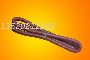 红色耐高温矽胶管 高压风机管耐高温通风管硅胶软管 热风管2寸4米 