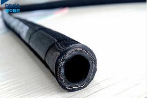 钢丝缠绕胶管高压橡胶管耐热耐油软管液压编织胶管吸排水夹布胶管 