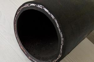 特殊材质 点燃3s后自动熄灭 高压阻燃耐火防火胶管 