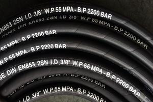 DIN EN853 3/8 2SN 10mm钢丝编织高压胶管|胶管总成|橡胶管 