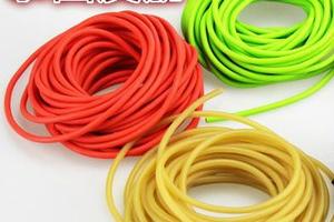 进口弹弓皮筋橡胶管乳胶管1842 1745 2050 3060彩色皮筋10米包邮 