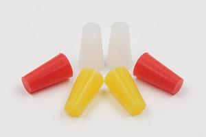 传统弹弓过顶有无架扁皮筋圆胶管组内穿转换硅胶塑料实心塞子包邮 