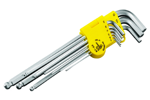 9件雾面特长球头内六角