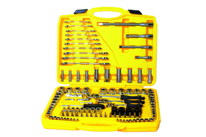 120件装6.3+10+12.5mm（1/4+3/8+1/2）系列公英制套筒组套