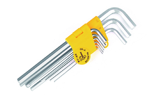 9件雾面特长平头内六角