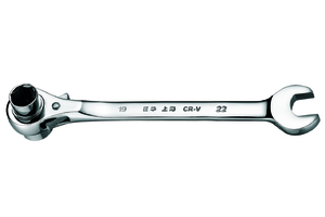 镜面棘轮套筒开口扳手