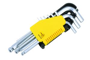 9件雾面加长球头内六角