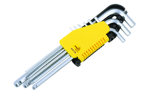 9件雾面特长球头内六角