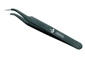 防静电弯头镊子