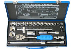 26件套筒工具组26PC 12"DR