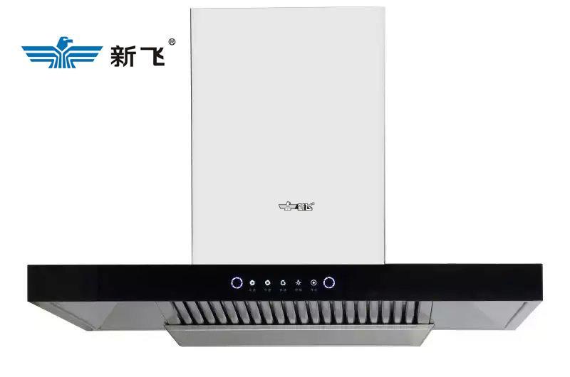 900大吸力免拆不锈钢触控欧式抽油烟机