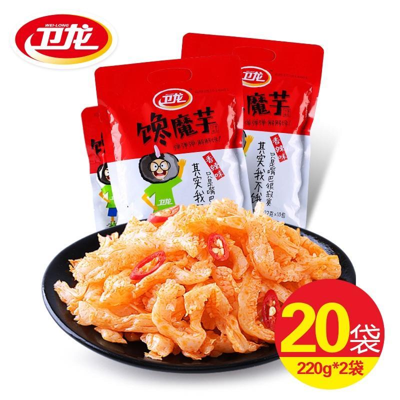 辣条休闲小吃零食魔芋丝