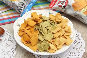 马来西亚进口 POPO鱼味豆饼 香化脆饼 休闲膨化食品好吃零食