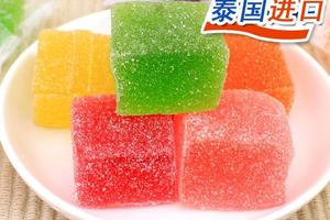 优之良品 富贵立方软糖330g 泰国进口Q糖果汁橡皮喜糖果休闲零食 