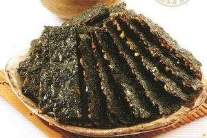 台湾进口特产 玉民海苔荞麦原味薄烧脆片 休闲零食小吃即食 40g